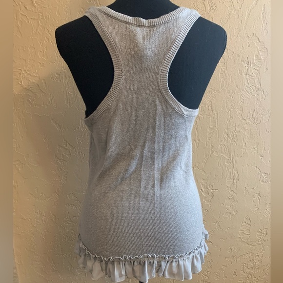 🍒 Aéropostale silver sequin tank - Picture 2 of 3